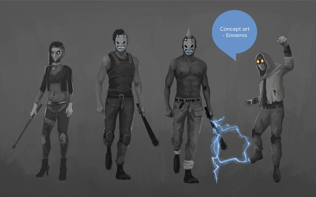 Characters Concept art