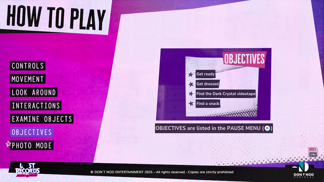LostRecords_HowToPlay